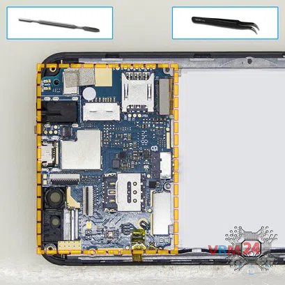 Как разобрать Fly Life Compact 4G, Шаг 8/1