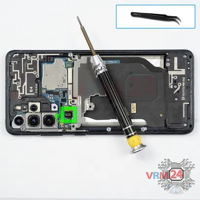 How to disassemble Samsung Galaxy S20 Plus SM-G985, Step 4/2