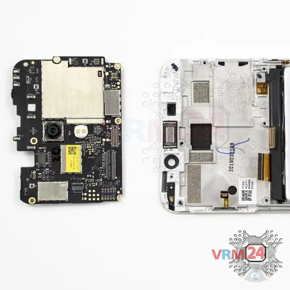 How to disassemble Meizu M6s M712H, Step 13/2