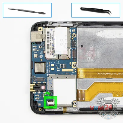 How to disassemble Highscreen Easy XL Pro, Step 11/1