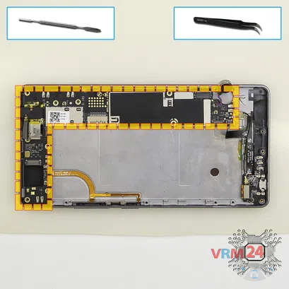 How to disassemble ZTE Nubia Z9 Mini, Step 14/1