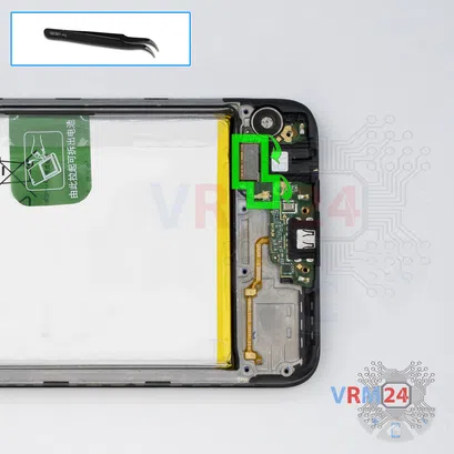 How to disassemble Oppo A31 (2020), Step 10/1