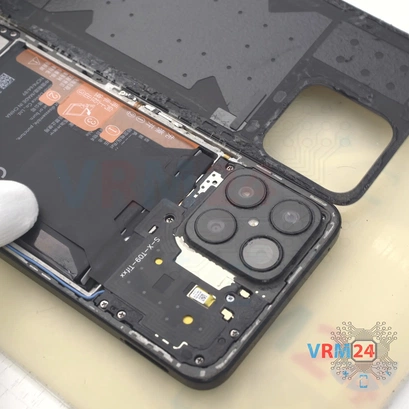 How to disassemble HONOR X8, Step 3/6