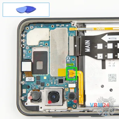 How to disassemble Samsung Galaxy A36 SM-A366, Step 6/1