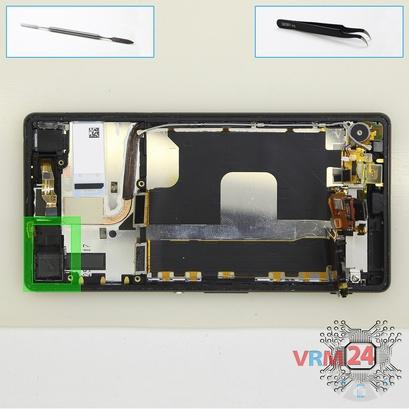 How to disassemble Sony Xperia Z3 Plus, Step 16/1