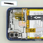 How to disassemble Huawei P20 Lite, Step 5/1