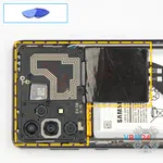 Como desmontar Samsung Galaxy A73 SM-A736 por si mesmo, Passo 5/1