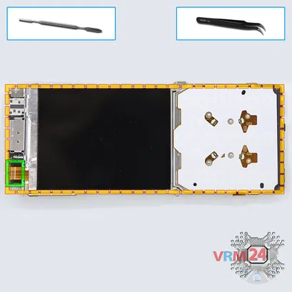 How to disassemble Nokia 515 RM-953, Step 7/1