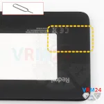 How to disassemble Xiaomi Redmi Note 14, Step 2/1