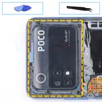 How to disassemble Xiaomi POCO M4 Pro, Step 5/1