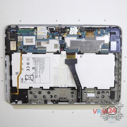How to disassemble Samsung Galaxy Note 10.1'' GT-N8000, Step 9/2