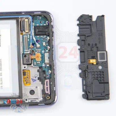 Cómo desmontar Samsung Galaxy A52 SM-A525, Paso 8/2