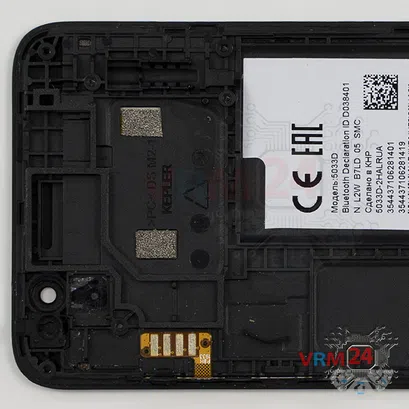 How to disassemble Alcatel One 5033D, Step 12/2