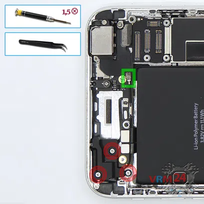 How to disassemble Apple iPhone 6 Plus, Step 7/1