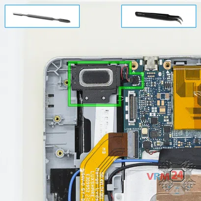 Como desmontar Acer Iconia Tab A1-811 por si mesmo, Passo 7/1