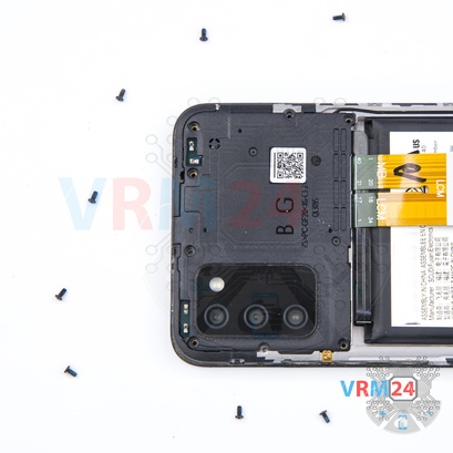 How to disassemble Samsung Galaxy A02s SM-A025, Step 4/2