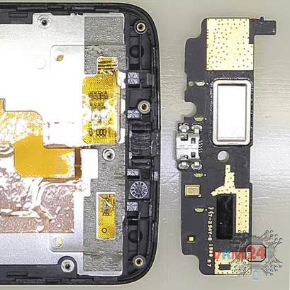 How to disassemble Alcatel OT POP 2 7043K, Step 6/3