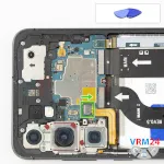 How to disassemble Samsung Galaxy S24+ SM-S921, Step 6/1
