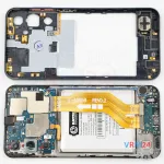 Como desmontar Samsung Galaxy A25 SM-A256 por si mesmo, Passo 8/2