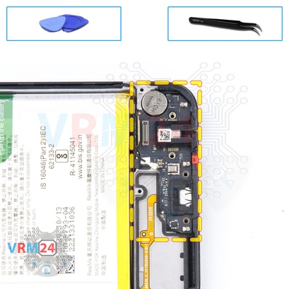 How to disassemble Realme C15, Step 11/1