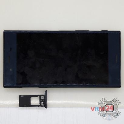How to disassemble Sony Xperia XZ, Step 1/2