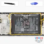 How to disassemble Realme 13+, Step 16/1
