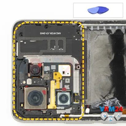 How to disassemble Xiaomi 14T, Step 5/1
