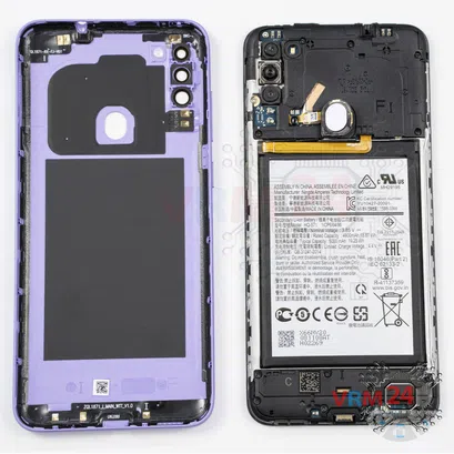 How to disassemble Samsung Galaxy M11 SM-M115, Step 3/2