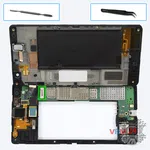 How to disassemble Nokia Lumia 735 RM-1038, Step 4/2