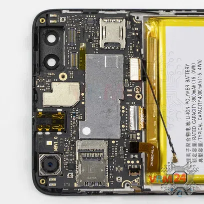 Cómo desmontar ZTE Blade A3, Paso 11/2