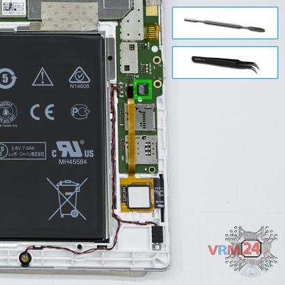 How to disassemble Lenovo Tab 2 A10-70L, Step 6/1