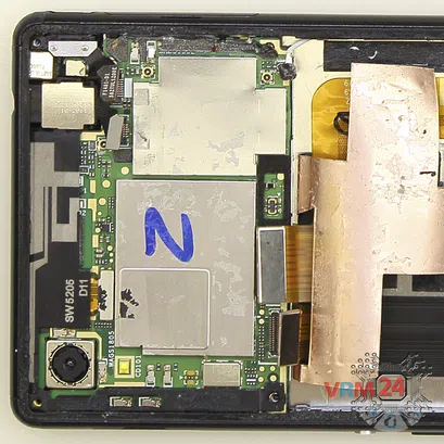 How to disassemble Sony Xperia M4 Aqua, Step 11/3