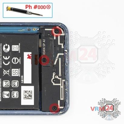 How to disassemble LG V30 Plus US998, Step 7/1