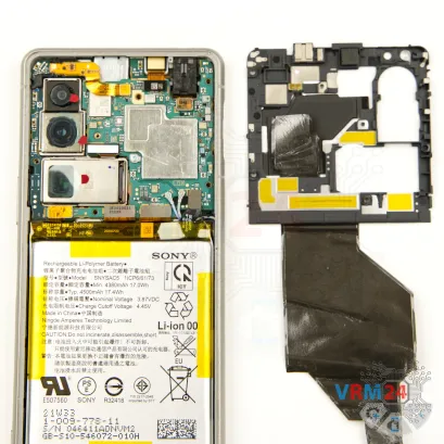 How to disassemble Sony Xperia 5 III, Step 6/2