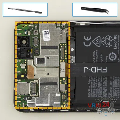 How to disassemble Huawei Nova, Step 21/1