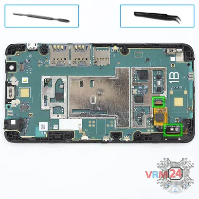How to disassemble Sony Xperia E4, Step 7/1