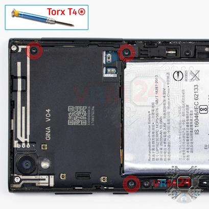 How to disassemble Sony Xperia L1, Step 2/1