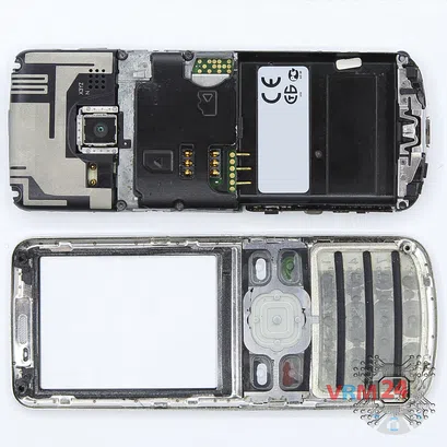 How to disassemble Nokia 6700 Classic RM-470, Step 6/2