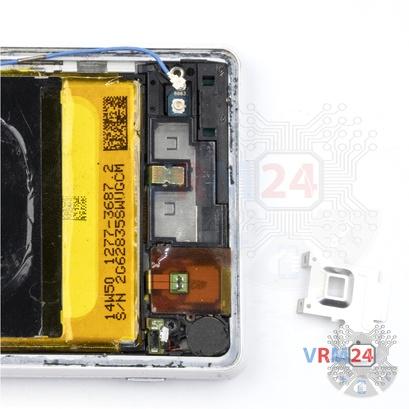 How to disassemble Sony Xperia Z3v, Step 6/2