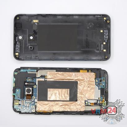 How to disassemble HTC One E8, Step 4/2