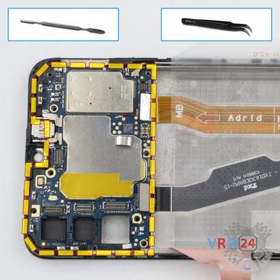 How to disassemble Huawei Honor 9A, Step 16/1