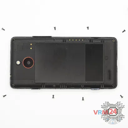 How to disassemble ZTE Nubia Z5 Mini, Step 2/2