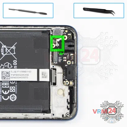 How to disassemble Xiaomi Redmi Note 9 Pro, Step 10/1