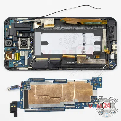 How to disassemble HTC One M9 Plus, Step 9/2