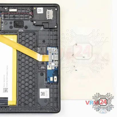 Como desmontar Lenovo Tab M10 Plus TB-X606F, Passo 7/2