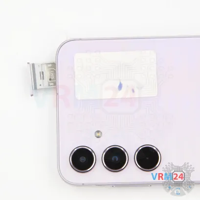 How to disassemble Samsung Galaxy A55 SM-A556, Step 2/2