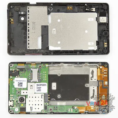 How to disassemble Alcatel OT View 5040X, Step 4/2