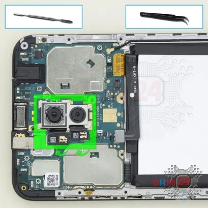 Cómo desmontar Meizu X8 M852H, Paso 10/1