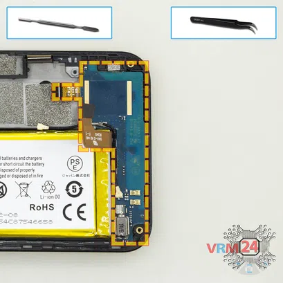 Cómo desmontar ZTE Speed, Paso 11/1