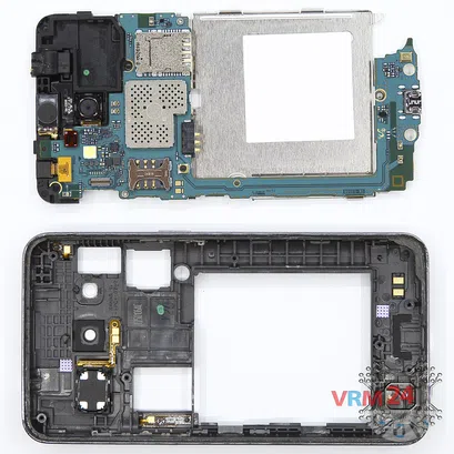 How to disassemble Samsung Galaxy Core 2 SM-G355H, Step 7/2